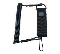 Retractable Safety Wrap Lanyard - Secure Elastic Rope Key Chain | Spring Safety Rope Outdoor Durable for Camping Fishing Hiking Navigation