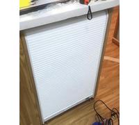 Retractable Screen Door with Track System for Flexible Space Division