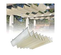 Retractable Shade Sail Canopy, Waterproof Pergola Cover, Sunshade Net with Installation Kit for Gazebos, Patios, Pools (1.3m x 3m, 4.26ft x 9.7ft)