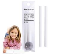 Retractable Shape Erasers - Eraser for Pencil Writing and Drawing,Easy to Hold and Operate Erases with Precision Clean for Children
