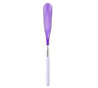 Retractable Shoe Horn Telescopic Shoe Horn Dressing Aid - Portable Shoe Scoop, Easy to Wear Helper Shoe Horn for Pregnant Women, Men and Kids, purple, 説明を参照してください