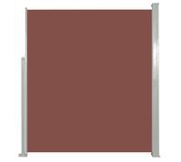 Retractable Side Awning 120 X 300 Cm Brown