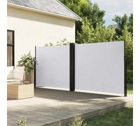 Retractable Side Awning Outdoor Privacy Screen Balcony Sunshade Shelter vidaXL
