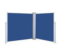vidaXL Retractable Side Awning Blue 100x600 cm UK NEW