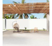 (cream, 220 x 1200 cm) vidaXL Retractable Side Awning Garden Privacy Screen Multi Colours Multi Sizes