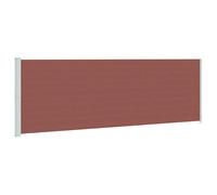 (brown, 200 x 600 cm) vidaXL Retractable Side Awning Garden Privacy Screen Balcony Outdoor Screen