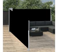 vidaXL Retractable Side Awning Cream 100x1000 cm UK NEW