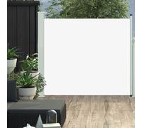 vidaXL Patio Retractable Side Awning 100x300 cm Cream, Cream