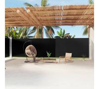 UK Retractable Side Awning,vidaXL Balcony Windscreen Patio Sun Protection Screen