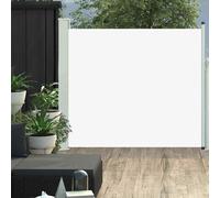 vidaXL Patio Retractable Side Awning 100x300 cm Cream UK GF0
