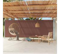 (brown, 200 x 600 cm) vidaXL Retractable Side Awning Garden Privacy Screen Balcony Outdoor Screen