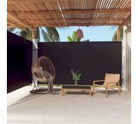 vidaXL Retractable Side Awning Cream 200x600 cm