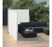 vidaXL Retractable Side Awning Black 100x600 cm UK GF0