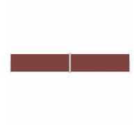vidaXL Retractable Side Awning Brown 200x1200 cm, Brown