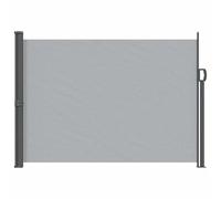 Retractable Side Awning Grey 300x160cm Polyester Steel Frame UV Water-Resistant