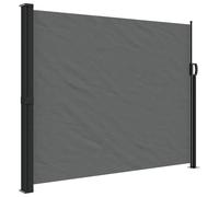 vidaXL Retractable Side Awning Outdoor Privacy Screen Anthracite 160x500 cm