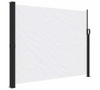 (white, 170 x 300 cm) vidaXL Retractable Side Awning Outdoor Privacy Screen Balcony Sunshade Shelter