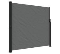 vidaXL Retractable Side Awning Outdoor Privacy Screen Anthracite 180x600 cm