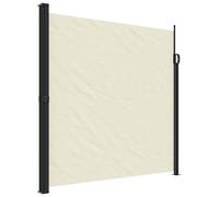 (taupe, 200 x 500 cm) vidaXL Retractable Side Awning Outdoor Privacy Screen Balcony Sunshade Shelter