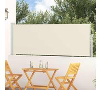 vidaXL Patio Retractable Side Awning 100x300 cm Brown