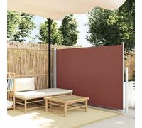 vidaXL Patio Retractable Side Awning 140x500 cm Cream, Cream