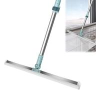 Retractable Silicone Floor Scraper Bathroom Wiper, 35/50cm Silicone Ground Scrape, Retractable Magic Broom, Silicone Floor Scraper Bathroom Wiper Broom (35cm)