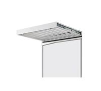 Retractable Sliding Laundry Rack Drawer, Above Machine Drying Trousers Storage, Invisible Pull-Out Design, Space-Saving Clothes Organizer (Color 2, 57.8x61-66cm)