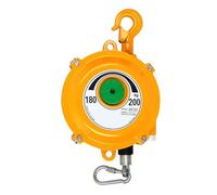 Retractable Spring Balancer Tool Holder for Lifting and Stabilizing Heavy Equipment in Workshop Garage