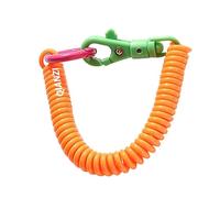 Retractable Spring | Cord Lead Coil Spring | Wrist | Retractable Anti-Lost Keychain for Cell Phone Key Chain (7 Color)