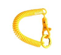 Retractable Spring | Cord Lead Coil Spring | Wrist | Retractable Anti-Lost Keychain for Cell Phone Key Chain (7 Color)