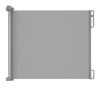 Retractable Stair, Retractable Stair Gate for Baby and Dogs,Baby Gate with Safety Lock,Extra Wide Baby Safety Gate for Large Opening Extra Large Pet Gates for Dogs Cats (Grey, 140x83cm)