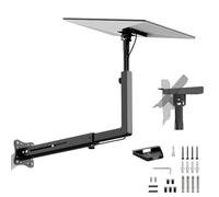 Retractable Starlink Wall Mount for Gen 3/Standard 4/Standard 4X/V4, 50-80cm Extra Long Mounting Kit, Angle Adjustable Starlink Extension Wall Mount for Gen3+ Starlink Internet Kit Satellite