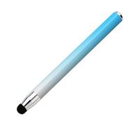 Retractable Stylus Pen,Online Classroom Learning Machine Capacitive Touch Pen for Teaching and Lecturing (White Blue)