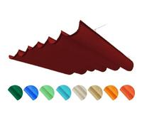 Retractable Sun Sail Shade Waterproof UV Resistant Canopy with Mounting Kit for Outdoor Patio Deck Garden Pergola - Perfect for Rain Protection and Sun Coverage