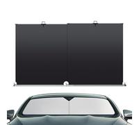 Retractable Sun Shade for Car Windscreen, Retractable Sun Shade for Automatic Retractable Heat Protection Wind Shade, Practical Front Window Shield Blocker Automotive Sun Viso