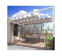 Retractable Sun Shade Sail for Pavilion, Stylish 1.1m x 15m Canopy, UV-Resistant Outdoor Shade, Anti-Aging Performance for Enhanced Outdoor Aesthetics