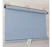 Retractable Sune Roller Blind Blackout ains for Privacy & Sun Protect Adjustable Balcony e Window Sun Sn (W130×H150cm 51×59in Gray)