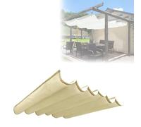 Retractable Sunshade Canopy UV-Resistant Outdoor Umbrella with Installation Accessories for Pavilions Balconies and Terrace Gardens (2x2m/6.5x6.5ft)