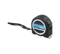 Retractable Tape Measure 5m Auto Lock High Precision Carbon Steel for Carpentry Building Work - 19mm Wide(10 M*25mm)