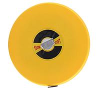 Retractable Tape Measure, Construction Measuring Tool, Stainless Steel Pull Ring Design with High - Quality Fiber Tape, Anti - Fall HandShake Ruler for Renovation and Hydropower In (100mm)