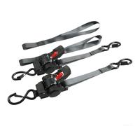 Retractable Tie Down Straps Set of 2 3.6 m Ratchet Truck (A)