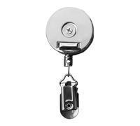 Retractable Towel Clips, Rope Clamp Holder, 60cm Length Towel Clip with Extendable Cord, Non Slip Metal Fastener, Laundry Clip Set with Strong Grip, Hanging Clips for Kitchen Bathroom