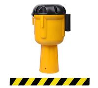 Retractable Traffic Barrier, Cone Safety Belt for Vehicle Control, Automatic Rebound System, Effective Traffic Management & Crowd Control Solutions