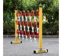Retractable Traffic Barrier Expandable Rolling Barricade for Metro Bus Station Airport - Portable Safety Solution for Crowd Control & Event Management