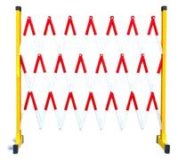 Retractable Traffic Barrier Gate - Expandable Portable Road Safety Barrier for Driveway & ge Warnings Ideal for Vehicle Control & Security