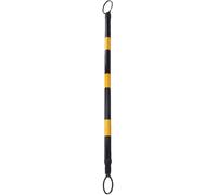 Retractable Traffic Cone Connecting Poles 10 Pack Road Safe Bers for Parking Lots & Traffic Control Easy Setup for Enhanced Road Safe