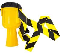 Retractable Traffic Cone Topper Tape - Emergency Warning Belt for Traffic Control and Pedestrian - 1pc(3m)