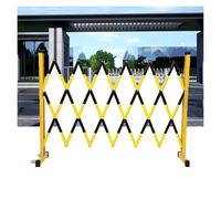 Retractable Traffic Fence,Folding Mobile Safety,Temporary Pedestrian,Isolation,for Construction Area(Color1,700x120cm)