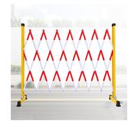 Retractable Traffic Fence, With Pulley,Portable Pedestrian Safety,for Road Garage Schools(200x120cm)