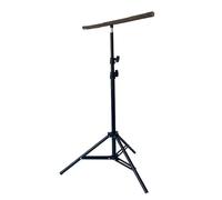 Retractable Tripod Parrot Play Stand Safe Wood Adjustable Bird Training Platform Standing Perch For Indoor Outdoor Adjustable Bird Training Platform